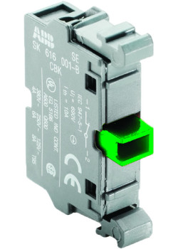 Блок контактов MCB-10 фронт. монтаж 1НО ABB 1SFA611610R1001