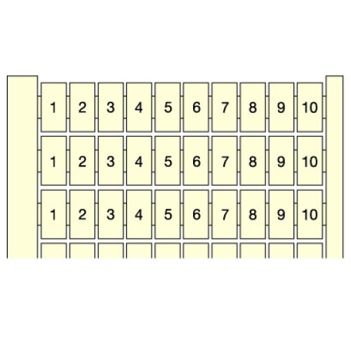 Маркер горизонтальный 10x(1-10) RC55