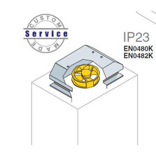 Кожух с вентилятором на крышу 230В-50/60Гц IP43