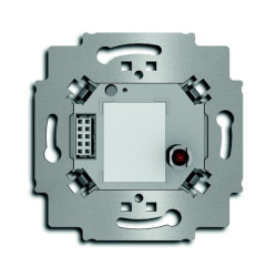 6108/08-500 Терморегулятор KNX для помещений, встроенный коплер, скрытый монтаж