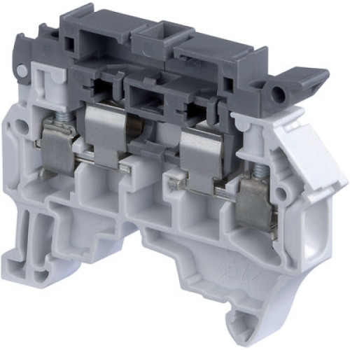 Клемма ZS4-SF1 Держатель предохранителя 5x20мм, 5x25мм серый, 4мм кв.