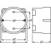 Коробка монтажная скрыт. уст. для розетки 2365 SRW Busch-Perilex ABB