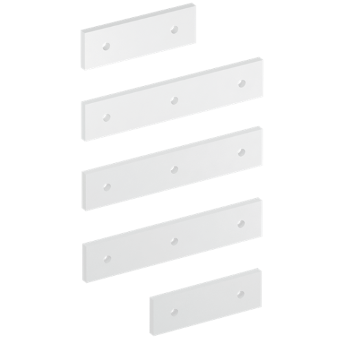 К-кт шинодержателя, L= 330мм, 5 шт.