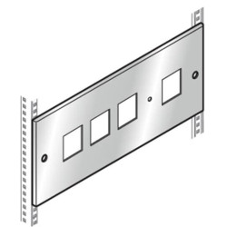 Панель для 4-х изм.приборов,нерж.200х600