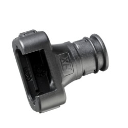 Разъем Apex 2.8 CI, нейлон 6, черный, d16мм, CI16-FCI14