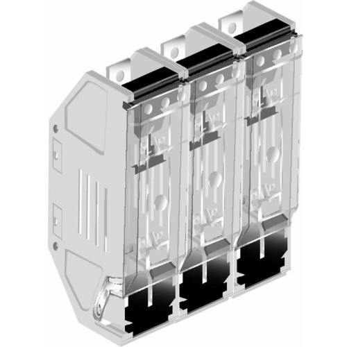 Держатель предохранителей OFAX4AS31 3-полюсный до 1250, IP20, по полюсное открывание