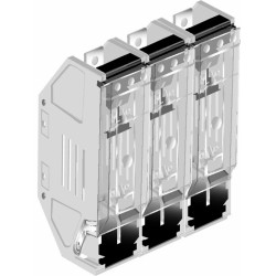 Держатель предохранителей OFAX4AS31 3-полюсный до 1250, IP20, по полюсное открывание