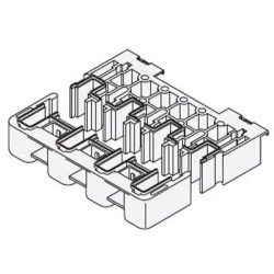 Держатель фигурной шины In=1600A 65kA