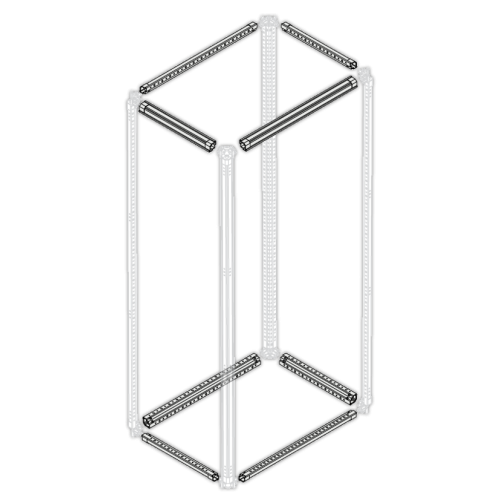 Профиль гальв.каркаса шкафа W=800мм(4шт)