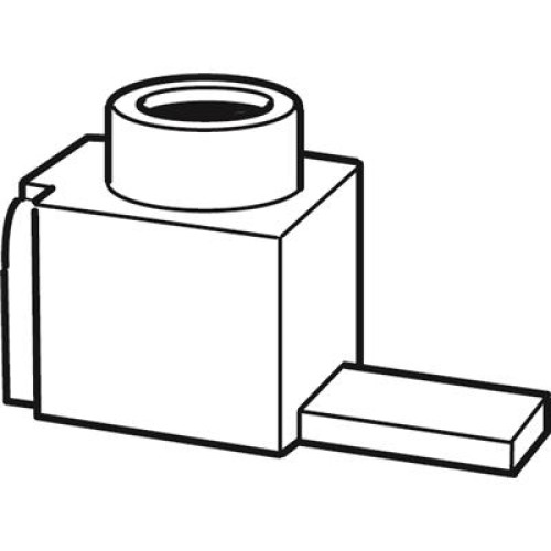 Переходник штыр.прям.6-50мм2 Ast 50/15S