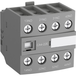 Блок контактный CA4-31N (3НО+1НЗ) фронтальный для реле NF22E-NF40E