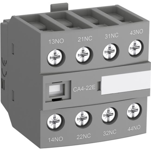 Блок контактный CA4-04N (4НЗ) фронтальный для реле NF22E-NF40E