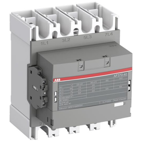 Контактор AF370-40-22-13 с универсальной катушкой управления 100-250В AC/DC