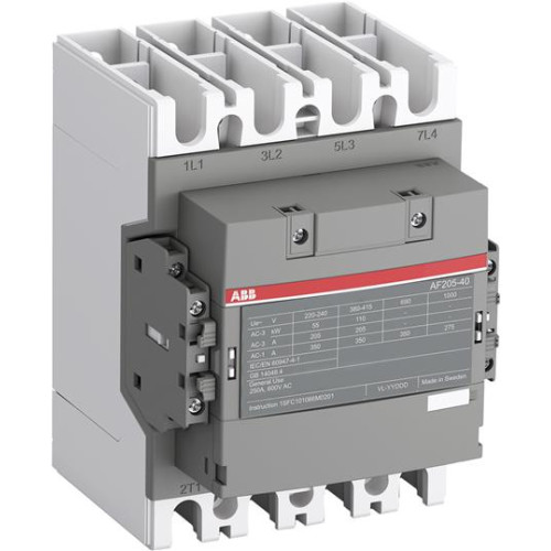 Контактор AF205B-40-22RT-12 с универсальной катушкой управления 48-130B AC/DC