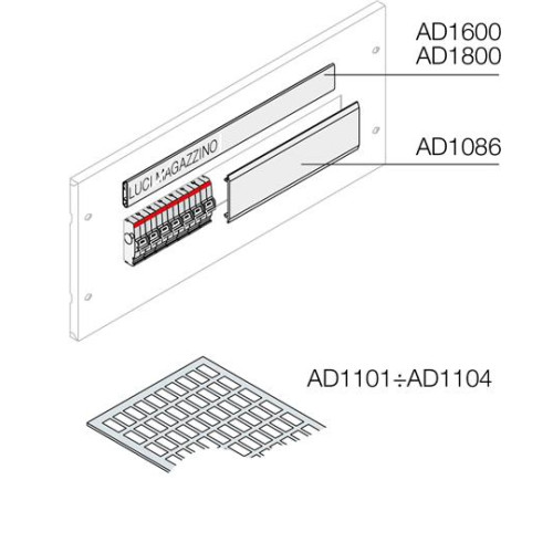 Маркировка 3мод.15x50мм ВхШ (96шт)