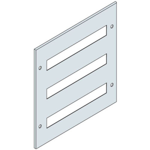 Панель под 3х18 DIN-модулей 600x600мм ВхШ