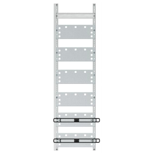 Медиа панель 1MM4 с перфорированными монтажными платами ширина 1, высота 8