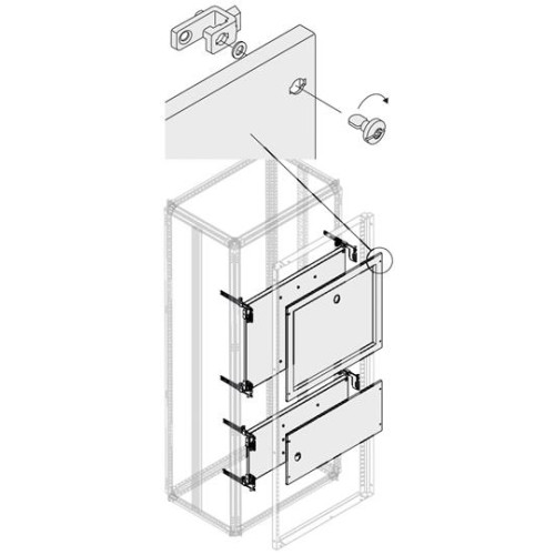 Комплект уст.ОТ 1000/1250/1600 W=800мм