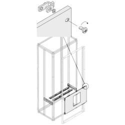 Комплект верт.E1.2 3/4P FIX-INT. W=800мм