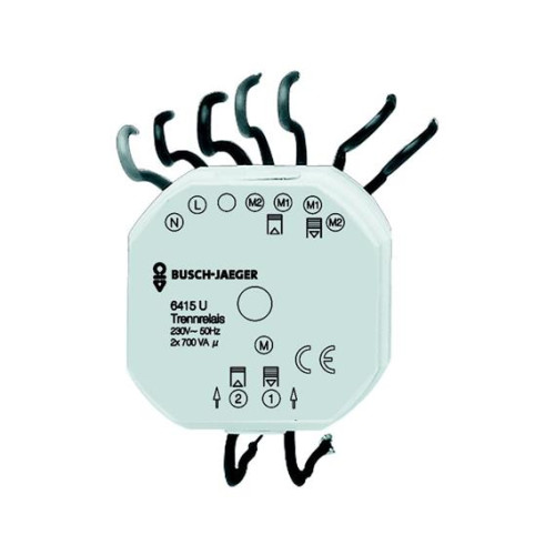 Реле разделительное для механизма управления жалюзи 6411 U, 6411 U/S и 6454 U-10x