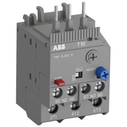 Реле перегрузки тепловое T16-1.0 диапазон уставки 0,74А…1А для контакторов B6, B7