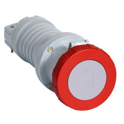 Розетка кабельная 463C9W, 63А, 3P+N+E, IP67, 9ч