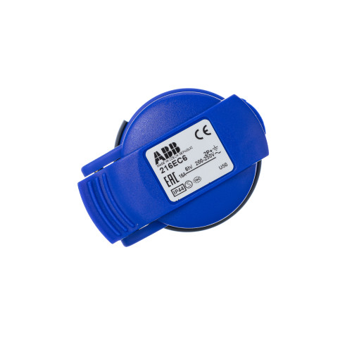 Розетка кабельная 216EC6 Easy&Safe 216EC6 16А 2P+E IP44 6ч ABB