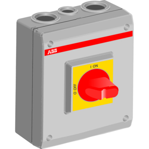 Рубильник 3п OTP25A3M 25А в боксе ABB