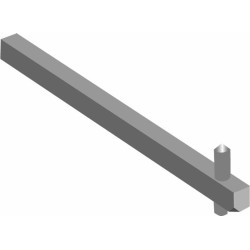 Переходник OXP6X400 400мм для ручек упр. типа OT16..125F ABB