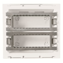 Бокс поста централизации открытого монтажа на 12 модулей (2 ряда)