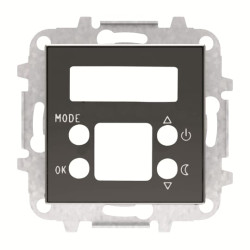 Накладка терморегулятора 8140.5, серия SKY, цвет чёрный бархат